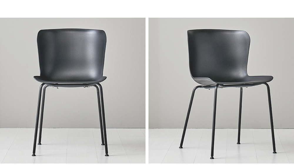 피카소가구 아트웨이 로라체어 로라체어 | Rola Chair 블랙 / 화이트 / 그레이 W 47  *  D 60  *  H 80  *  SH 45 (cm) 폴리프로필렌(PP) ,    스틸  4.5 kg